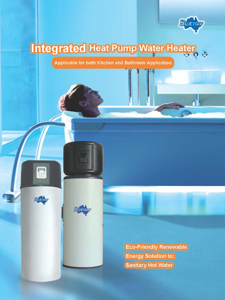 Aquecedor de água doméstico All In One R134a R410a