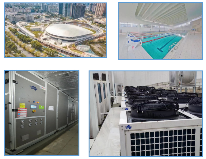 Projeto de piscina do Centro Cultural e Esportivo Blueway: Projeto do Centro Cultural e Esportivo do Distrito de Shenzhen Longhua