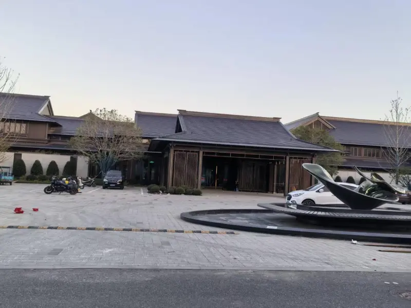 Projeto de piscina do Blueway Hotel: Runquan Kaiyuan Mingting (filial Longwu Tea Town)