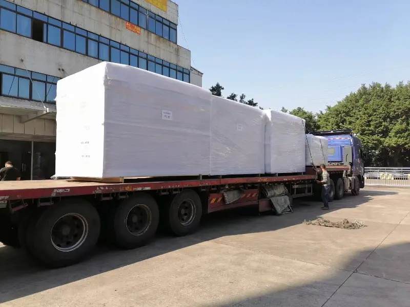 Missão cumprida! A mercadoria está pronta para envio!