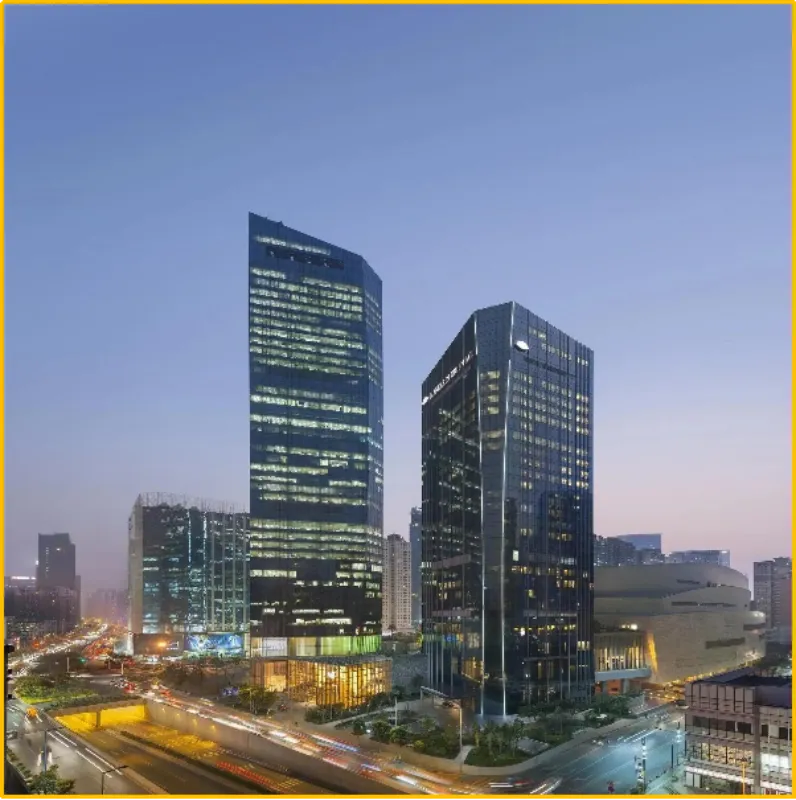 Desumidificador montado no teto Blueway - Projeto Guangzhou Mandarin Oriental Hotel Spa
